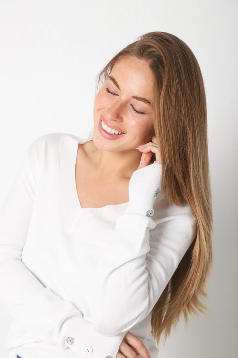 Sweater GUINEA HILO Escote V Media Estacion GUL684