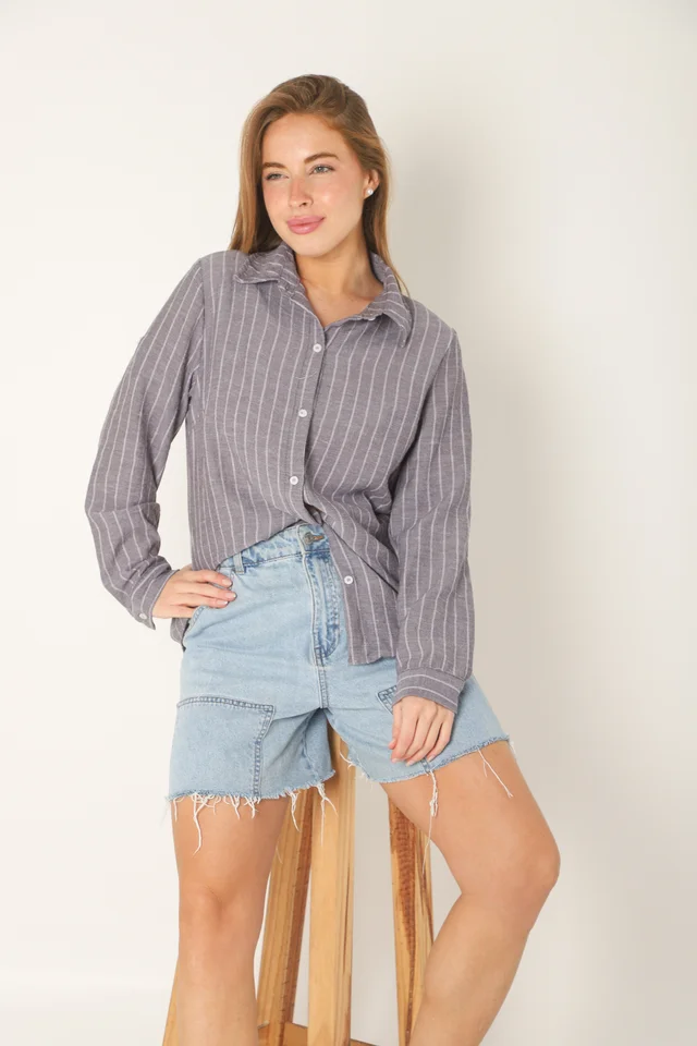 Camisa FARAH Lino Raya Finita