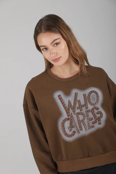 Buzo WHO CARES Gamuzado GUK70076