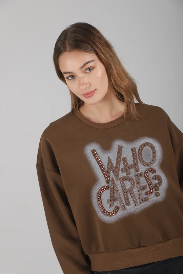 Buzo WHO CARES Gamuzado GUK70076