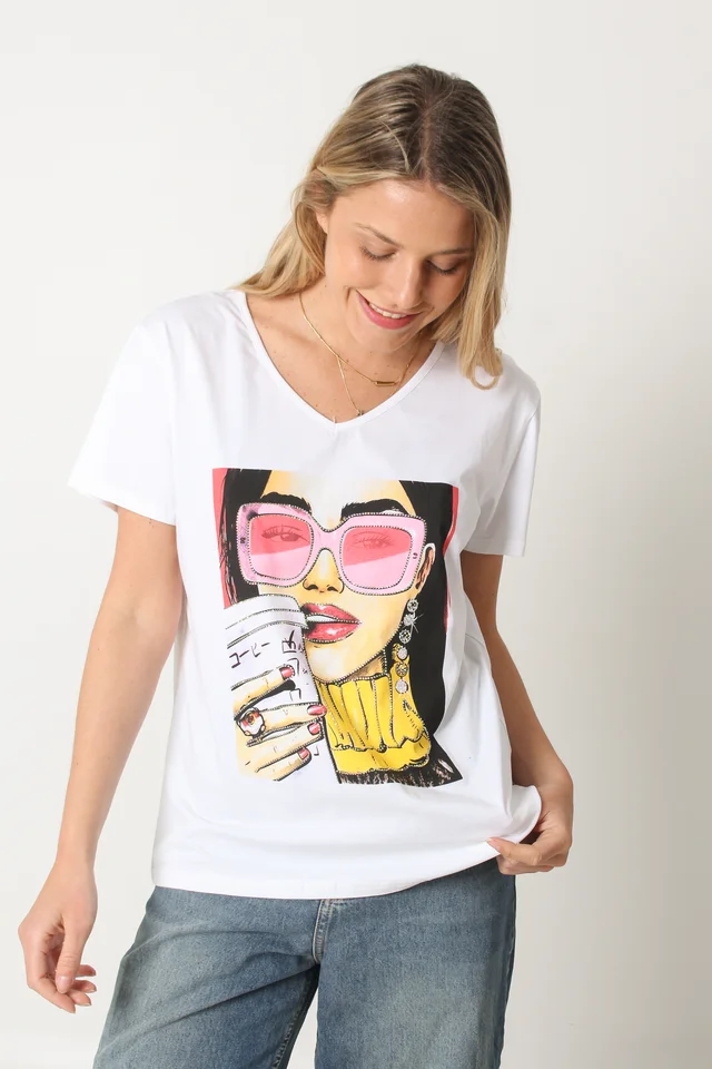 Remeron PINK ANTEOJOS c/ Strass GUD998