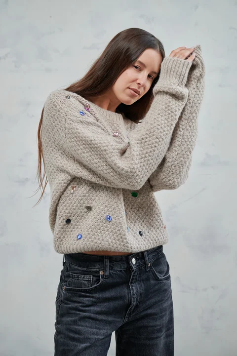 Sweater WISH con Piedras de Colores GU81333
