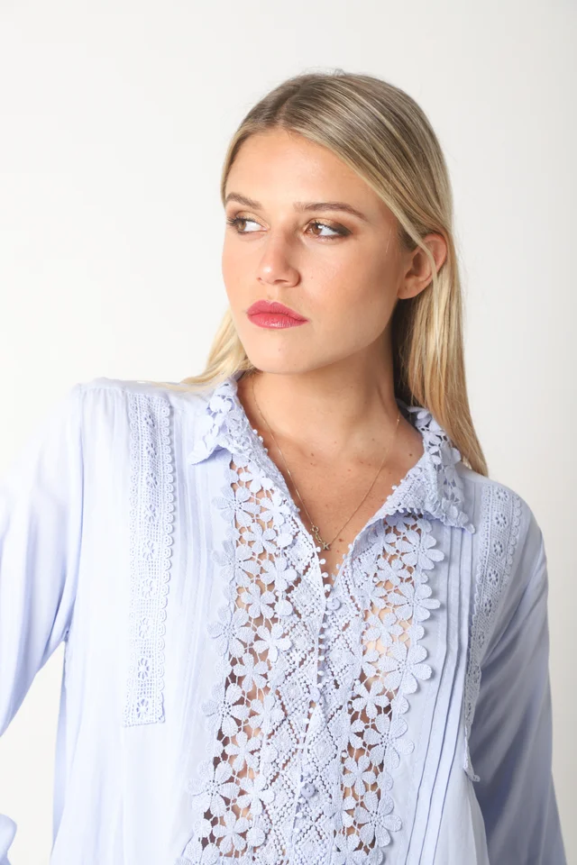 Camisa Eden   Broderie GUK66