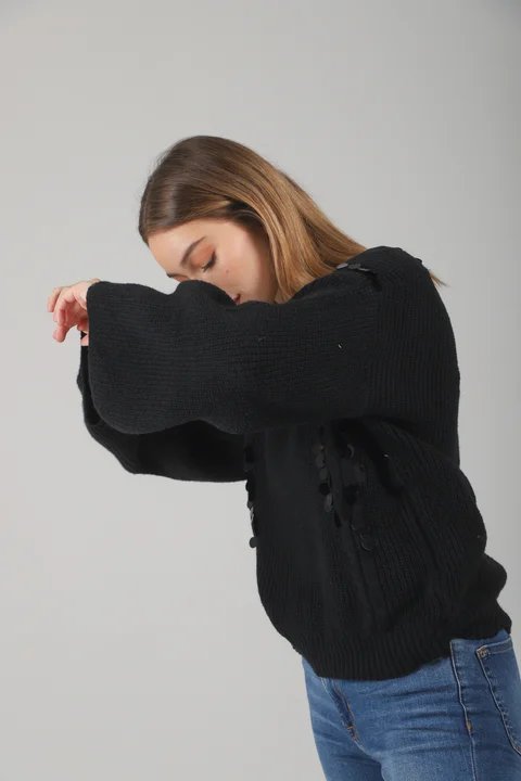 Sweater Nik Tejido c/ Lentejuelas GUL663