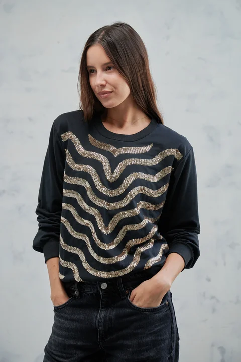 Buzo Syntra Lentejuelas GUK70015