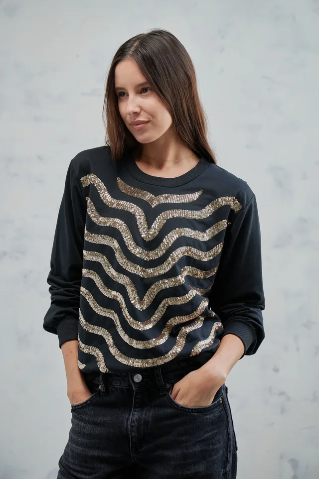 Buzo Syntra Lentejuelas GUK70015