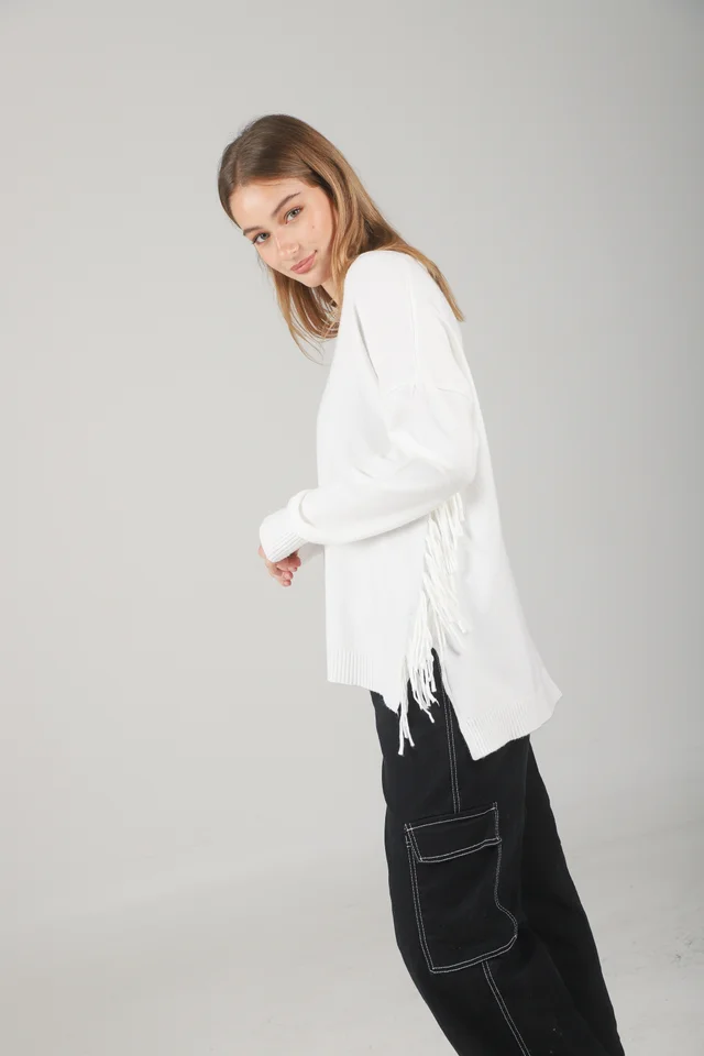 Sweater CHILL Amplio de Bremer c/ Flecos GUL680