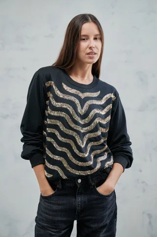 Buzo Syntra Lentejuelas GUK70015 - Vista 1