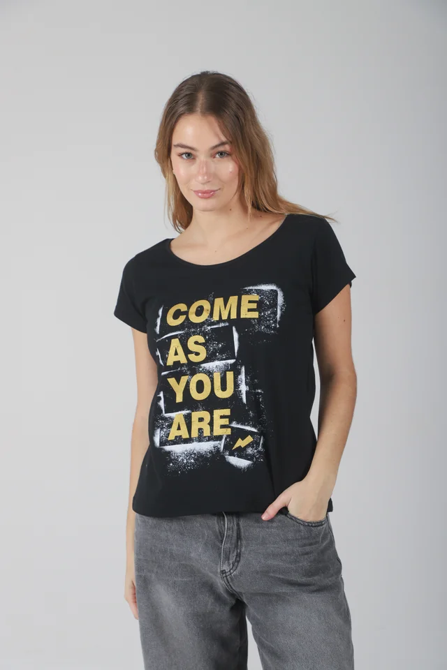 Remera COME AS YOU ARE Foil
