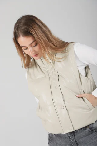 Chaleco Lyon Ecocuero GU78307 - Vista 4