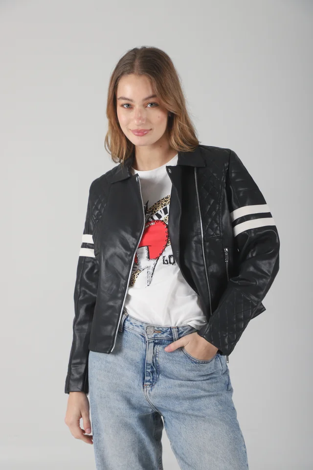 Campera Lenny Ecocuero GU2038