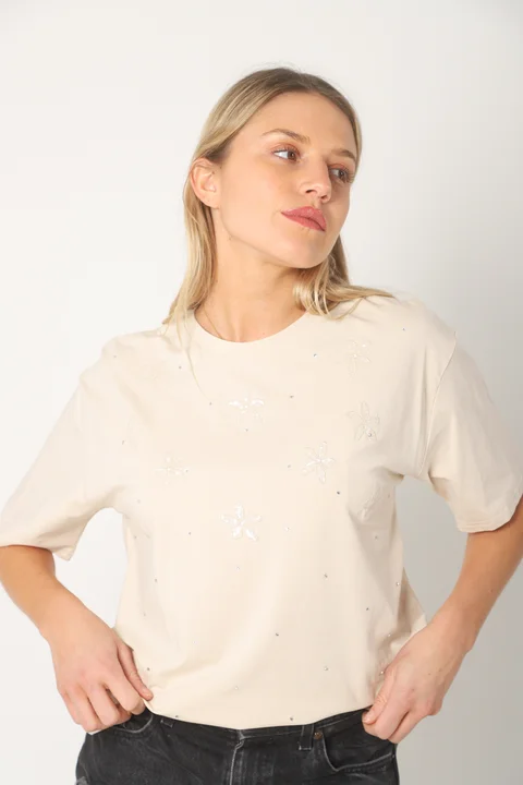 Remeron FRESY BORDADO C/ Piedras GU13678