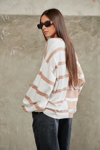 Sweater Bremer Rayado GUL630 - Vista 3