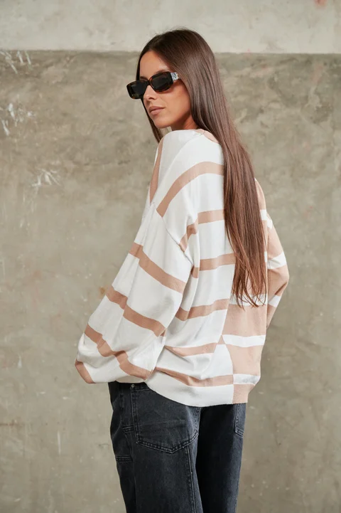 Sweater Bremer Rayado GUL630