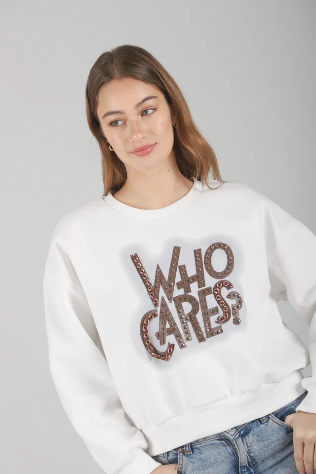 Buzo WHO CARES Gamuzado GUK70076