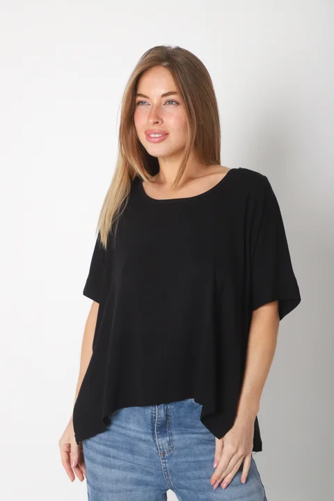 Blusa PEKIN Amplia de  Lino