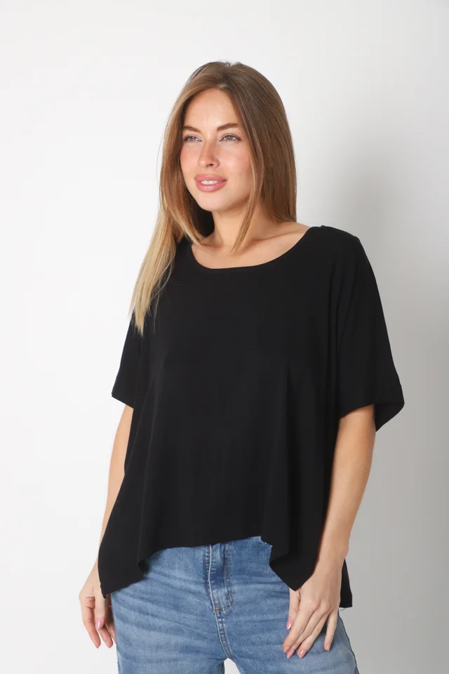 Blusa PEKIN Amplia de  Lino
