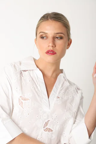 Blusa NANTES c/bordado GUK70154 - Vista 5