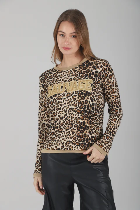 Buzo Sauvage Gamuzado Print GU5140