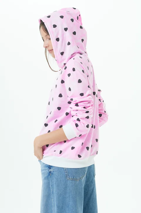 Campera Katy Batik de Algodon Media Estacion