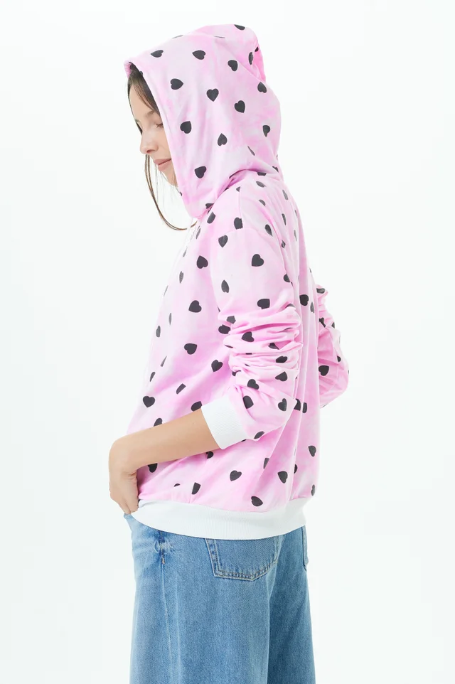 Campera Katy Batik de Algodon Media Estacion