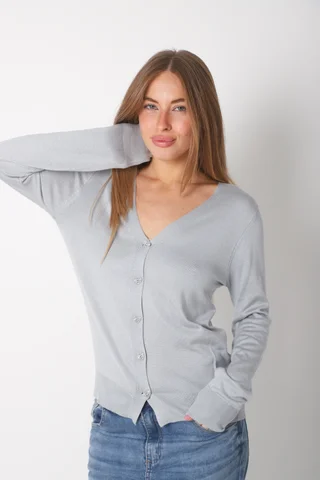 Saquito HILO Media Estacion Boton Corazon c/ Strass GUL683 - Vista 2