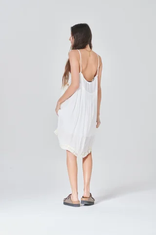 Vestido  Arty Con  Galon  GU92443 - Vista 6