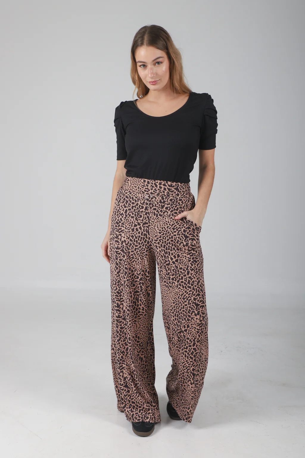 Pantalon Kavanah Modal Print c/ Bolsillos