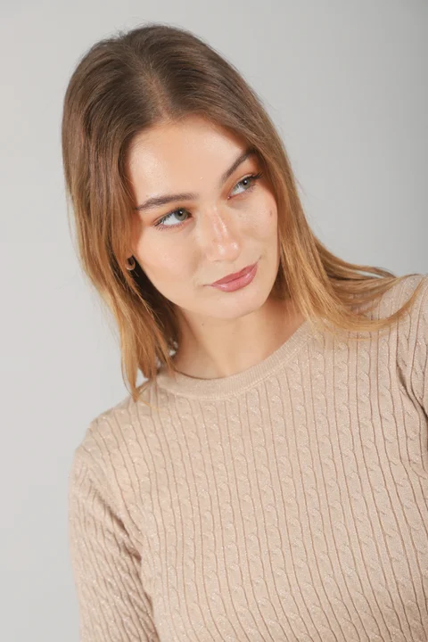 Sweater Kalu Trenzado Lurex GUL656