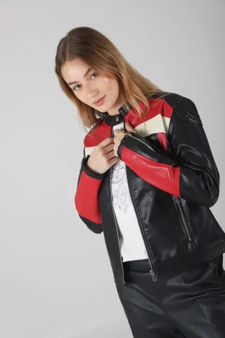 Campera Heaven Ecocuero GU10101 - Vista 5