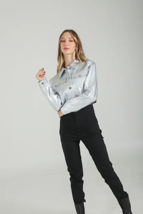 Chaqueta Visage Metalizada GUK4055