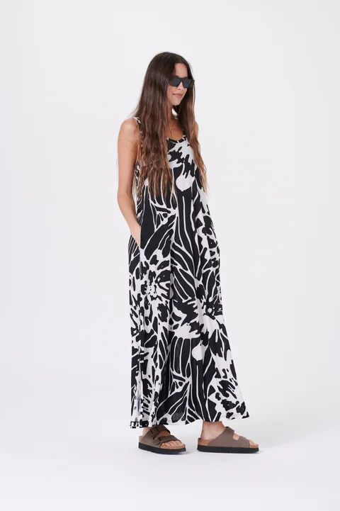 Vestido Joy Sunset con Bolsillos