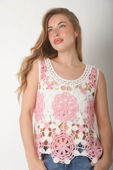 Musculosa  Grace  Crochet Colours  GU1465