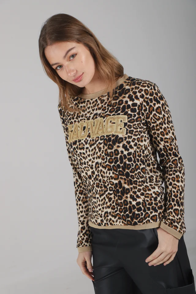 Buzo Sauvage Gamuzado Print GU5140