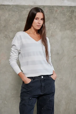 Sweater Regina Bremer Lurex Classic GUL629 - Vista 1