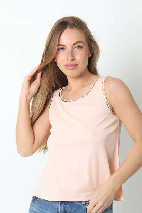 Musculosa MORA MORLEY C/ Tachas