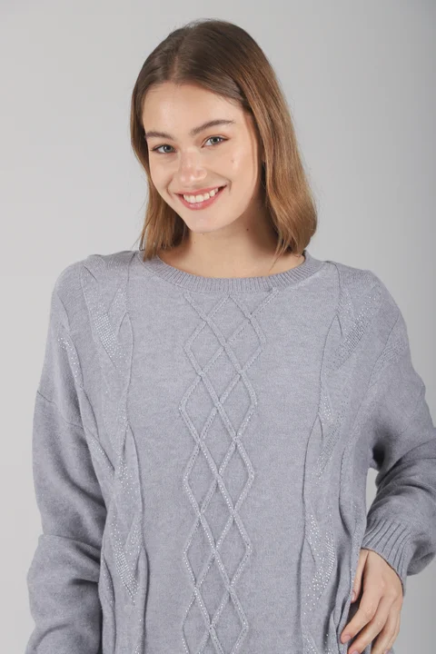 Sweater NIZA Bremer c/ Strass GUL668