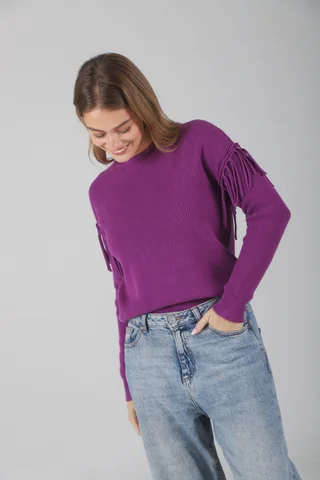 Sweater Miki Flecos GUL653 - Vista 3