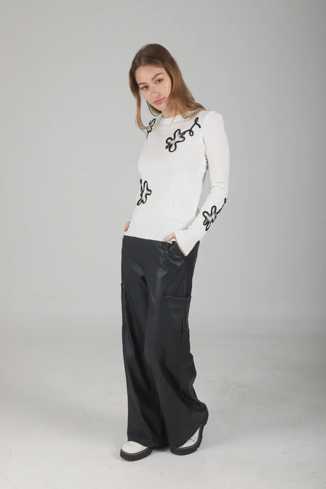 Sweater FENNY Bremer Bordado c/ Lentejuelas GUL682