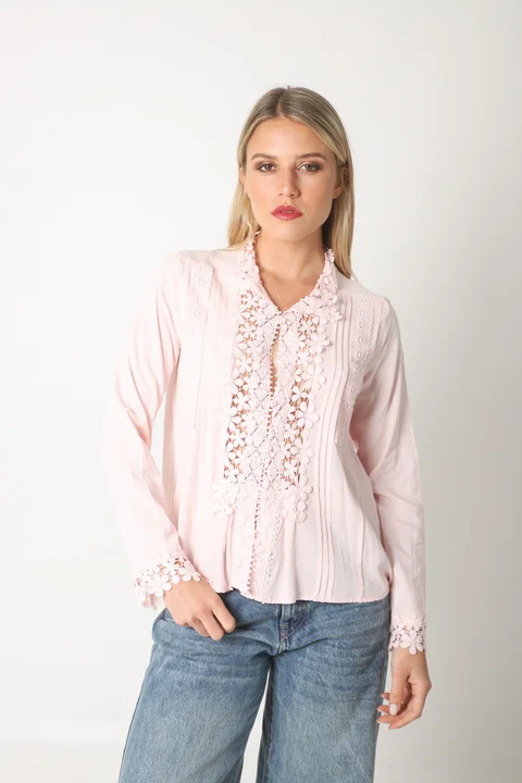 Camisa Eden   Broderie GUK66