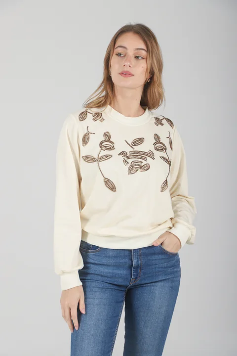 Buzo Maia Hojas Canutillos GU70060