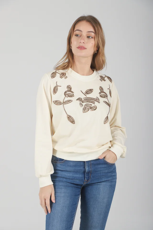 Buzo Maia Hojas Canutillos GU70060