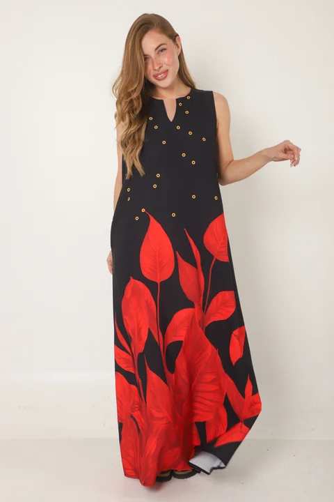 Vestido HOJAS DE AMOR GU258