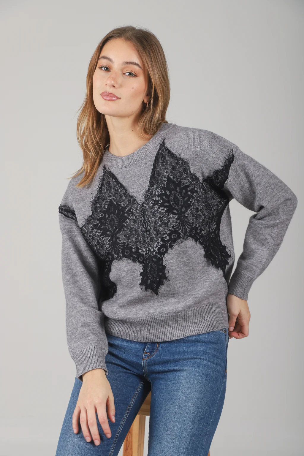 Sweater Zama Bremer C/ Encaje GUL667