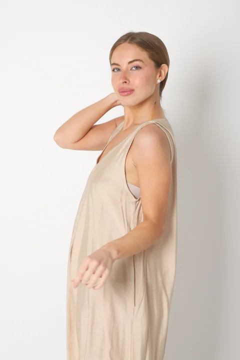 Vestido PUGLIA LINO C/ Bolsillos GU247