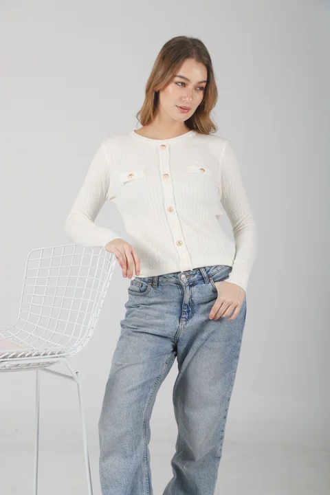 Sweater Saco Montecarlo Bremer con Botones GU37123