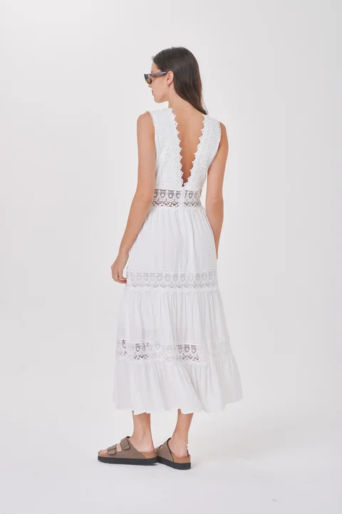 Vestido  Cypres  Bordado  GUK155