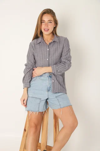 Camisa FARAH Lino Raya Finita - Vista 3