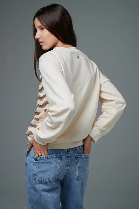 Buzo Syntra Lentejuelas GUK70015