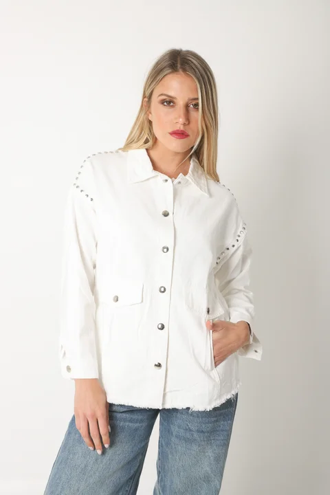 Camisaco RAPSODY gabardina c/tachas GUK70170
